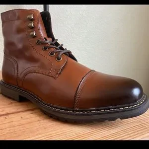 BRAND NEW MENS OXFORD DRESS BOOTS NWT Men main image 4